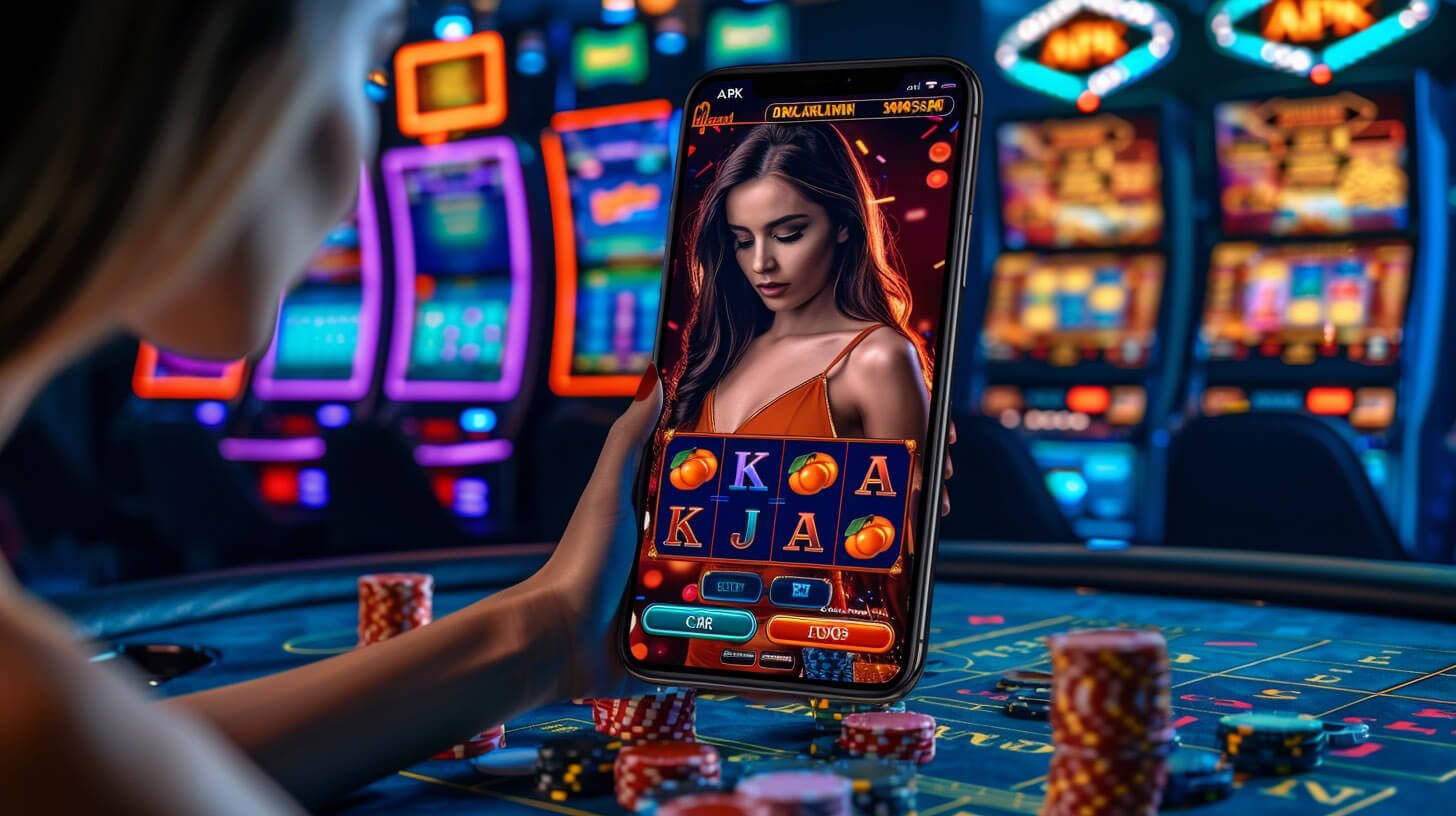 Ilustrasi pemain memasang taruhan sportsbook dan slot online di slotgaming88